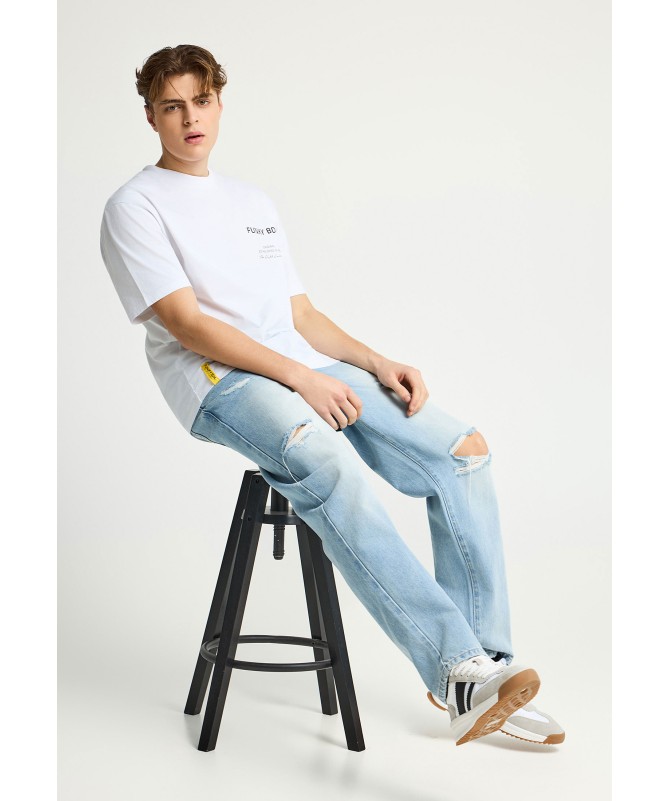 FUNKY BUDDHA ΑΝΔΡΙΚO T-SHIRT - FBM013-015-04 - 3