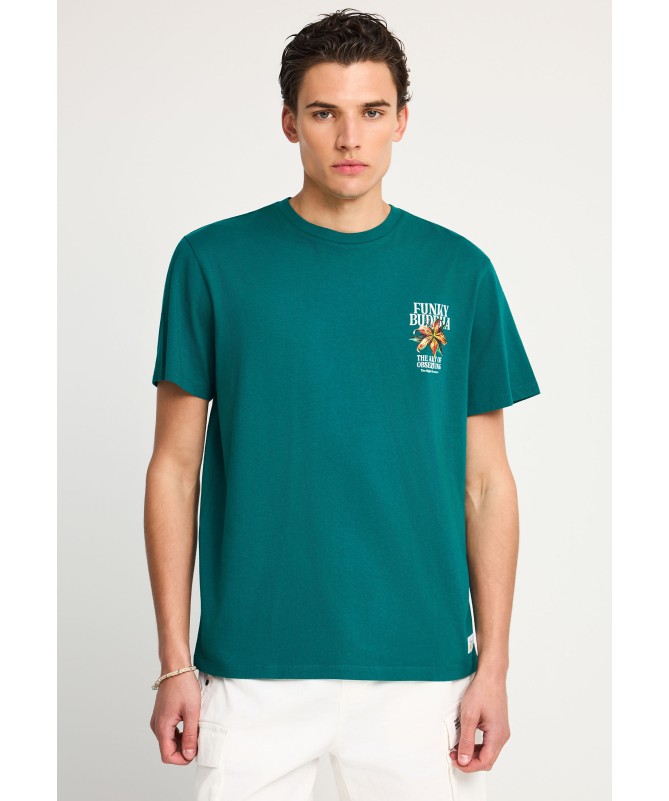 FUNKY BUDDHA ΑΝΔΡΙΚO T-SHIRT - FBM013-075-04 - 1