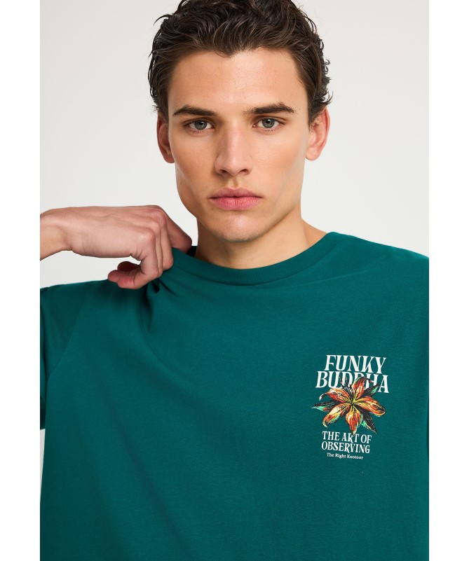 FUNKY BUDDHA ΑΝΔΡΙΚO T-SHIRT - FBM013-075-04 - 4
