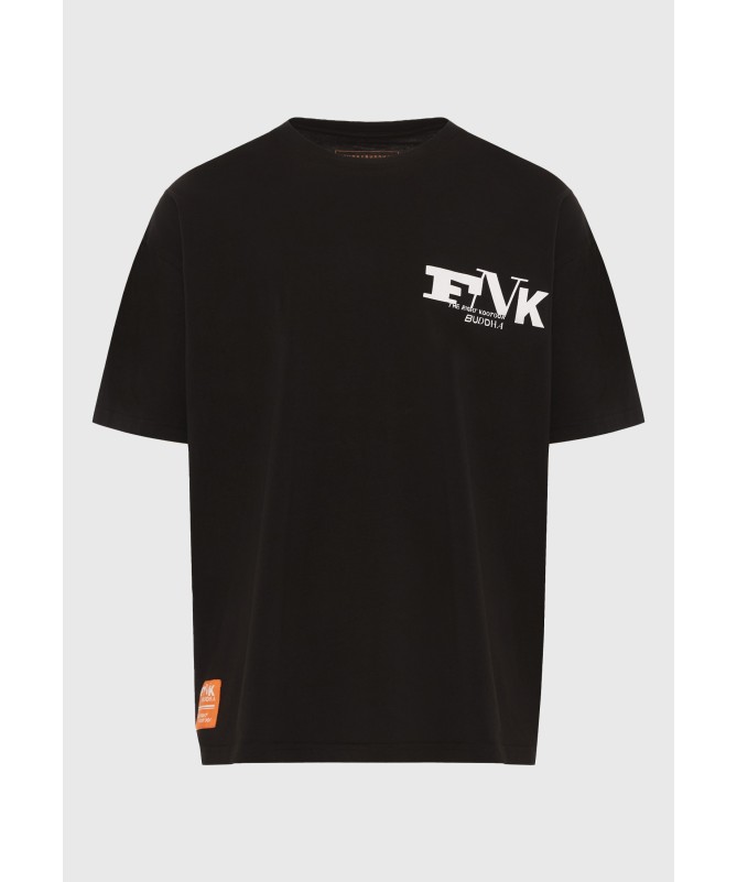 FUNKY BUDDHA ΑΝΔΡΙΚO T-SHIRT - FBM013-018-04 - 1