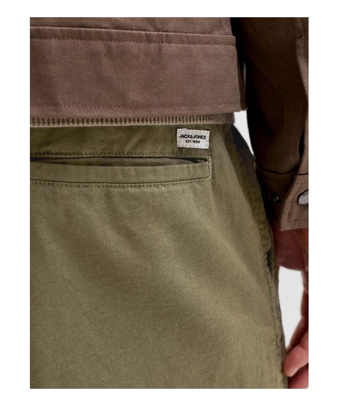 JACK & JONES ΑΝΔΡΙΚΗ ΒΕΡΜΟΥΔΑ ΛΙΝΗ - 12292332 - 10
