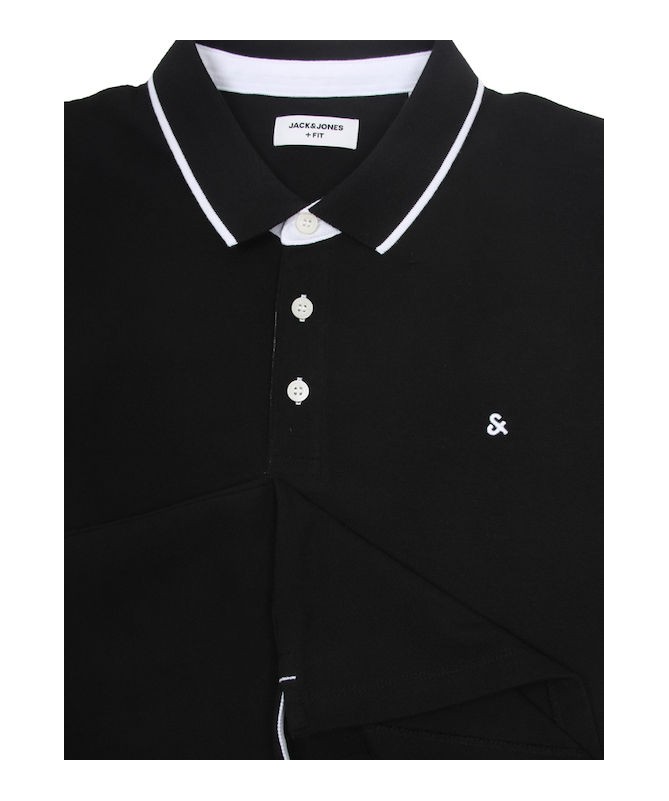 JACK & JONES PLUS FIT POLO T-SHIRT - 12143859 - 24
