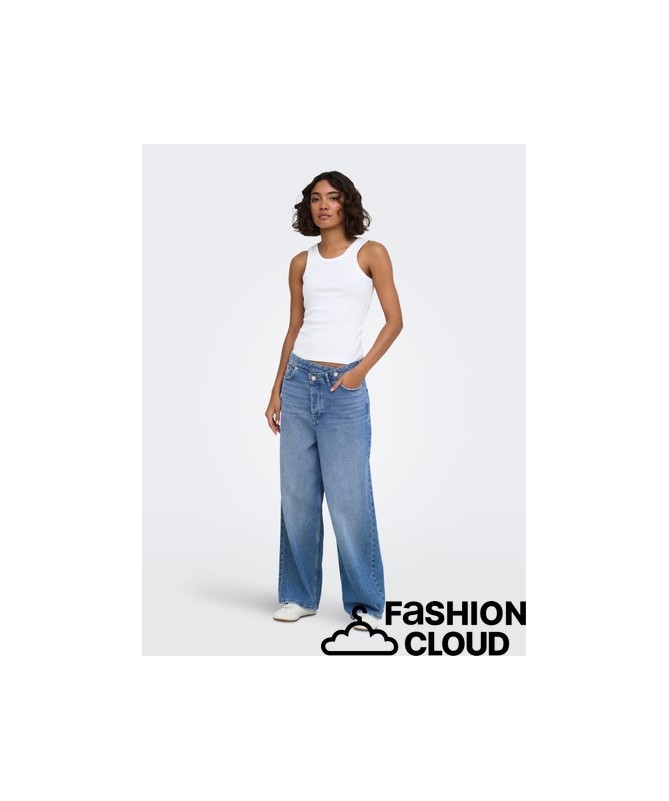 ONLY ΓΥΝΑΙΚΕΙΟ ΤΖΙΝ ΠΑΝΤΕΛΟΝΙ OVERSIZED BAGGY - 15377241 - 1