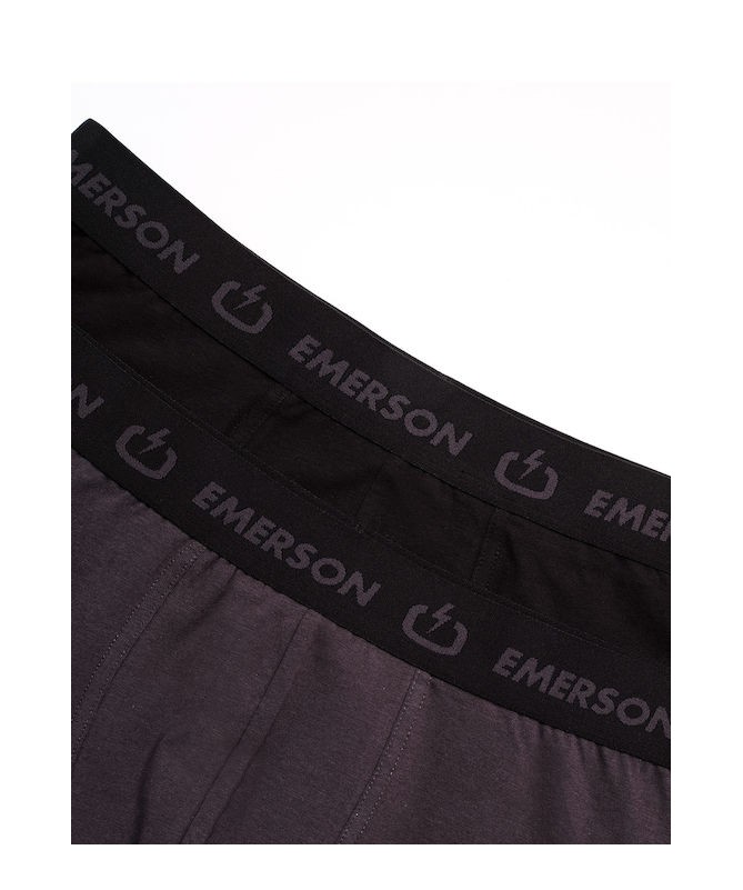 Emerson 2 Pack Men's Boxer Black Πακέτο 2 Τεμαχίων - 9