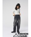 Only Ψηλόμεσο Τζιν Παντελόνι Loose Μαύρο 15347094 - 15347094 - 2