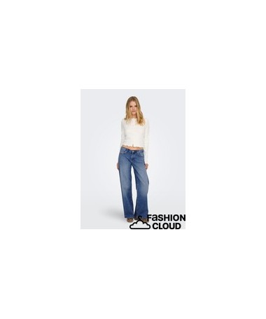Only Wide Γυναικείο Jean Παντελόνι σε Wide Γραμμή - 4