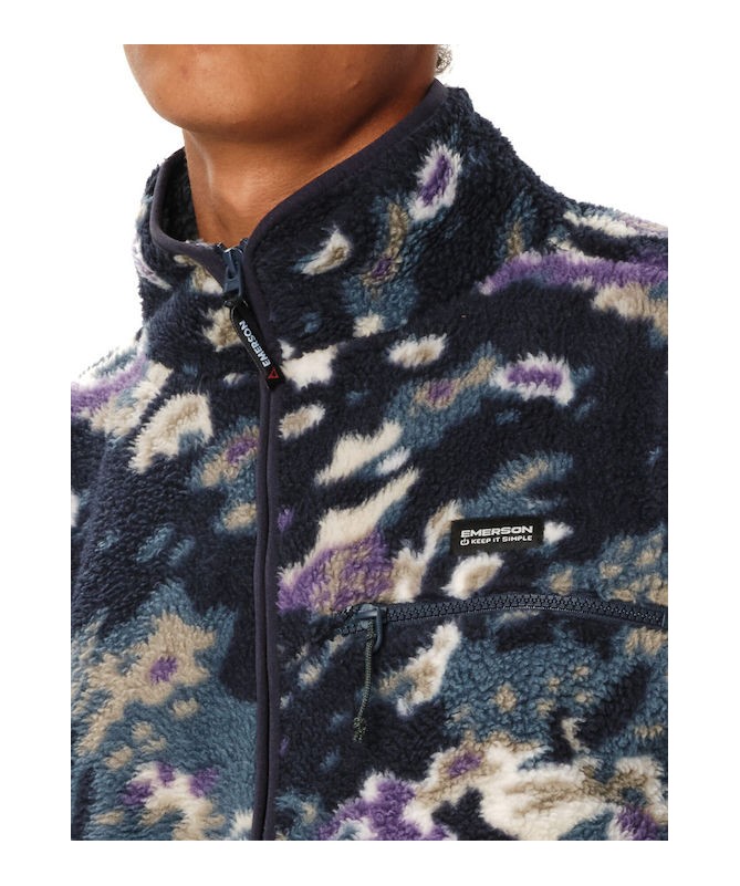 EMERSON ΑΝΔΡΙΚΟ FLEECE ΜΕ ΦΕΡΜΟΥΑΡ ΜΕΧΡΙ ΤΟ ΣΤΗΘΟΣ - 262.EM280105 - 4