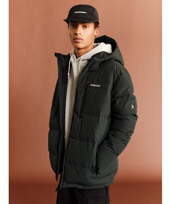 EMERSON MEN'S PUFFER JACKET WITH DETACHABLE HOOD - 262.EM10.23 - 2