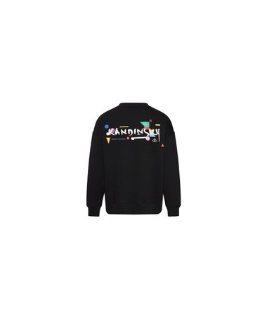 Relaxed fit φούτερ crewneck Kandinsky - FUNKY BUDDHA x apoh London - FBU014-606-06 - 1
