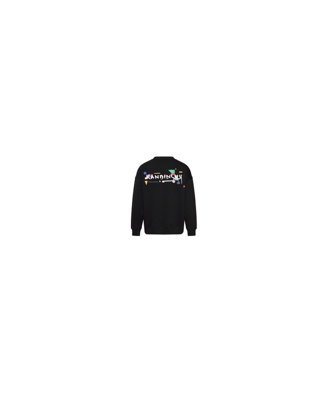 Relaxed fit φούτερ crewneck Kandinsky - FUNKY BUDDHA x apoh London - FBU014-606-06 - 1