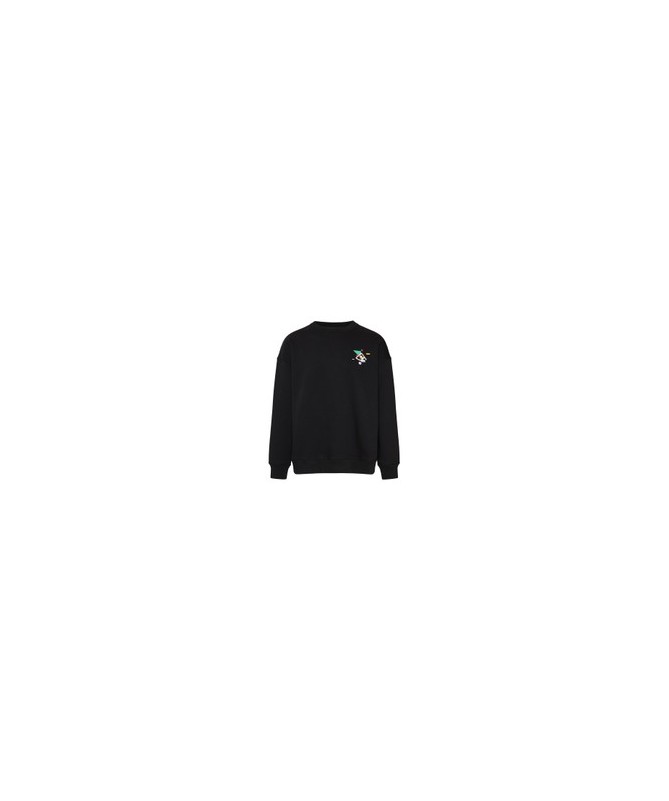 Relaxed fit φούτερ crewneck Kandinsky - FUNKY BUDDHA x apoh London - FBU014-606-06 - 2