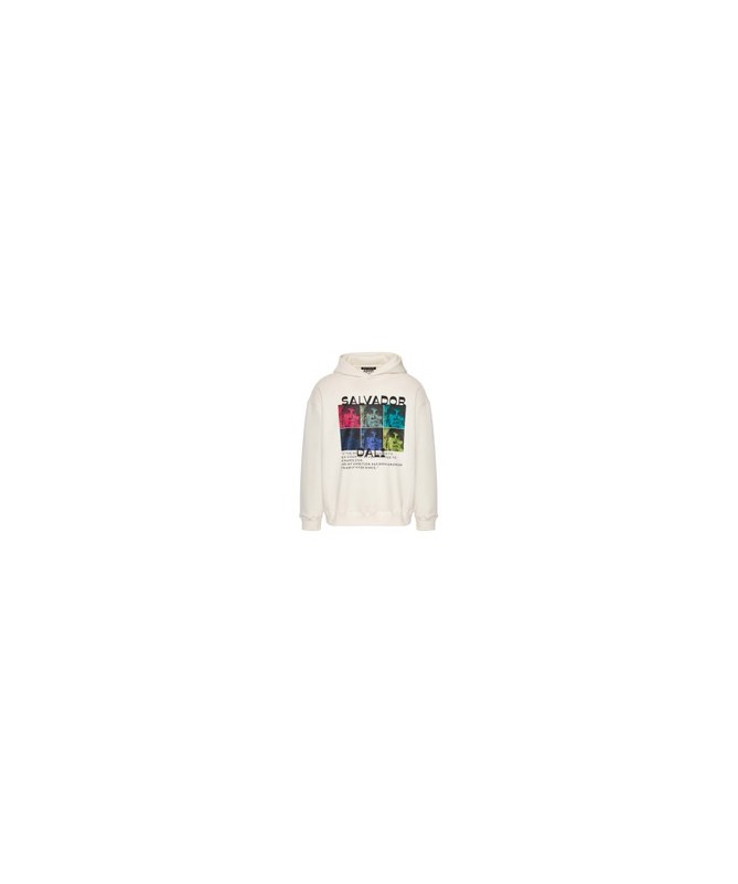 Relaxed fit φούτερ με κουκούλα Salvador Dali - FUNKY BUDDHA x apoh London - FBU014-608-06 - 1