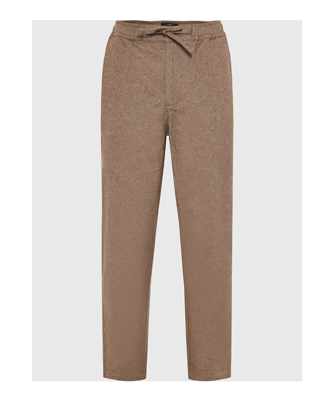 Ανδρικό chino παντελόνι comfort fit με κορδόνι - 1