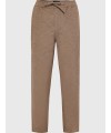 Ανδρικό chino παντελόνι comfort fit με κορδόνι - 1