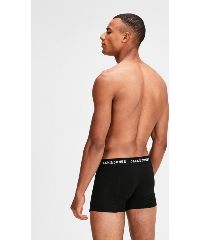 JACK AND JONES BLACK BOXERS 2 PACK - 3