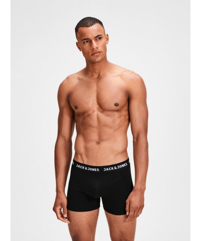 JACK AND JONES BLACK BOXERS 2 PACK - 2