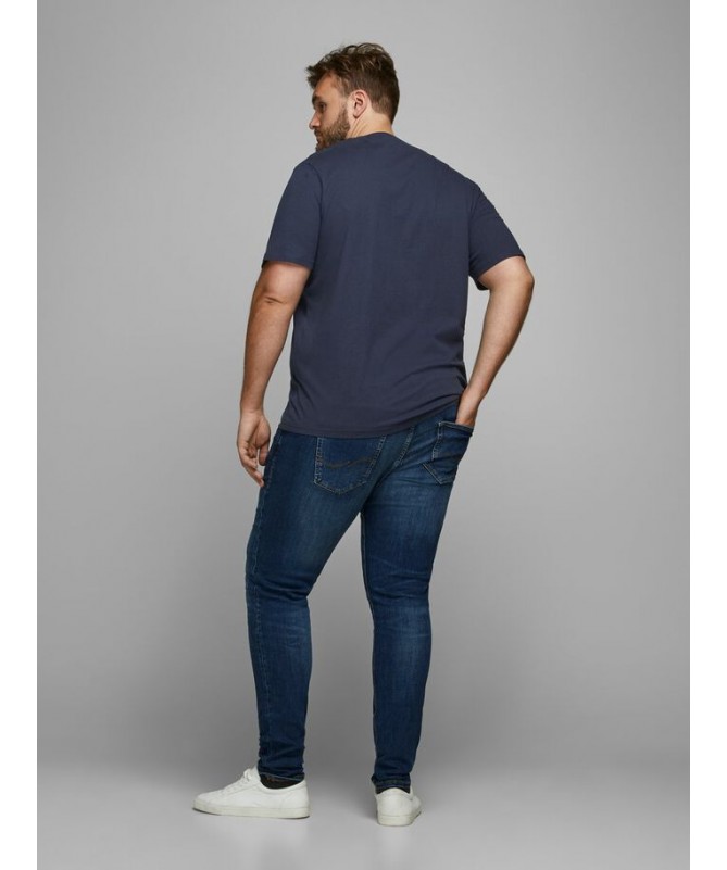 CHEST PRINT PLUS SIZE T-SHIRT - 2