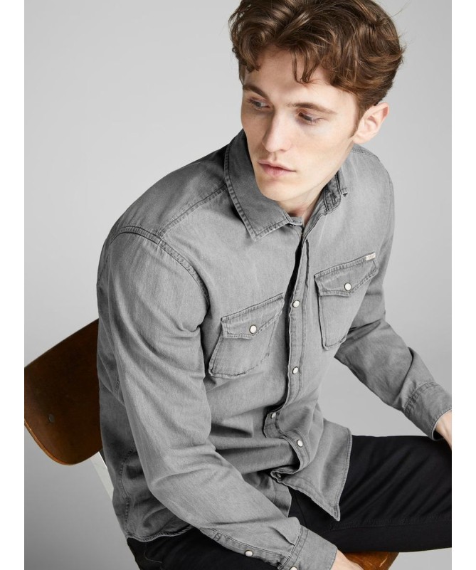 JACK & JONES ΑΝΔΡΙΚΟ ΠΟΥΚΑΜΙΣΟ - 2