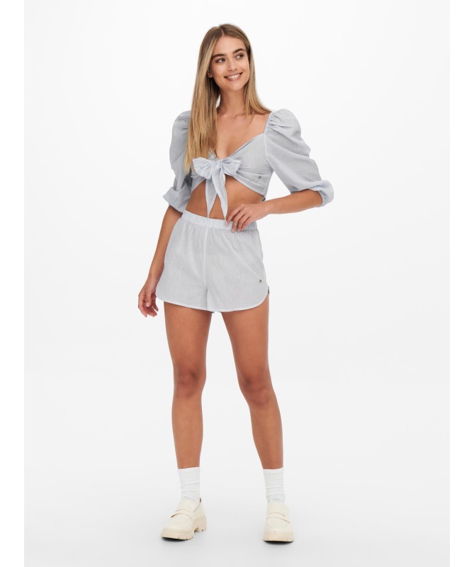 ONLY ΓΥΝΑΙΚΕΙΟ KNOTTED BEACH TOP - 15224547 - 1