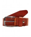 JACK AND JONES LEATHER BELT MOCHA - 12111286MOCHA - 2