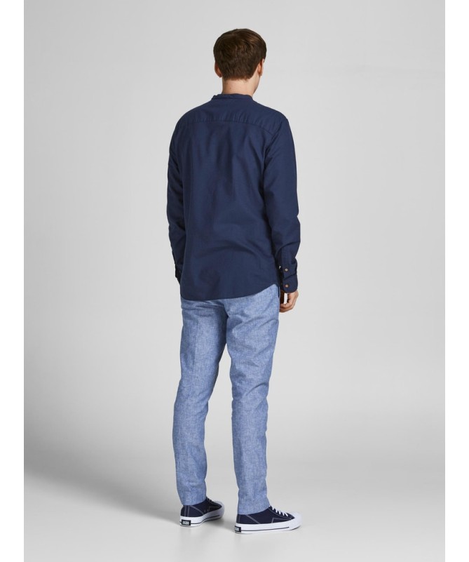 JACK & JONES ΑΝΔΡΙΚΟ ΛΙΝΟ ΠΟΥΚΑΜΙΣΟ - 16