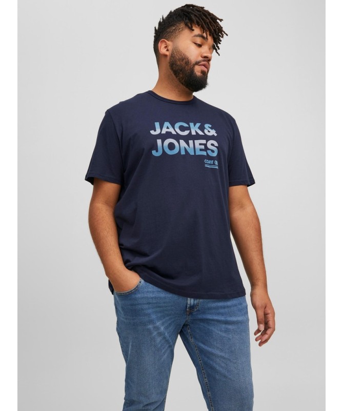 JACK & JONES PLUS FIT LOGO T-SHIRT - 2