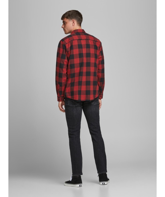 JACK & JONES ΑΝΔΡΙΚΟ ΠΟΥΚΑΜΙΣΟ ΚΑΡΟ - 4