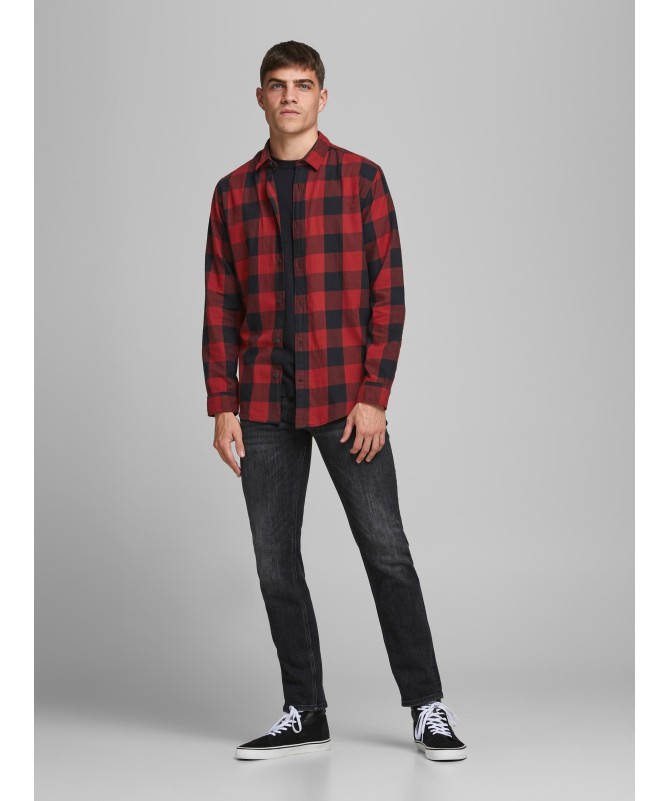JACK & JONES ΑΝΔΡΙΚΟ ΠΟΥΚΑΜΙΣΟ ΚΑΡΟ - 2