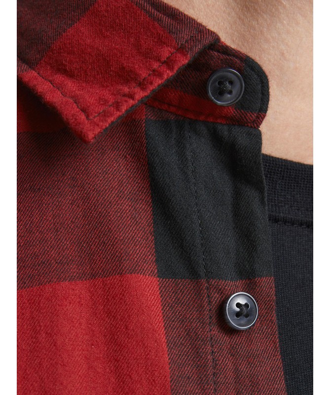 JACK & JONES ΑΝΔΡΙΚΟ ΠΟΥΚΑΜΙΣΟ ΚΑΡΟ - 5