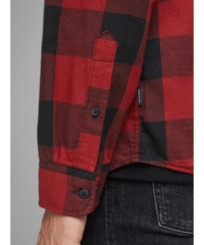 JACK & JONES ΑΝΔΡΙΚΟ ΠΟΥΚΑΜΙΣΟ ΚΑΡΟ - 6