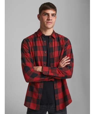 JACK & JONES ΑΝΔΡΙΚΟ ΠΟΥΚΑΜΙΣΟ ΚΑΡΟ - 1