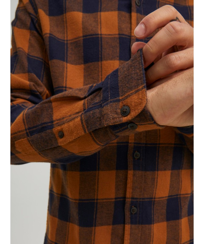 JACK & JONES ΑΝΔΡΙΚΟ ΚΑΡΟ ΠΟΥΚΑΜΙΣΟ - 5