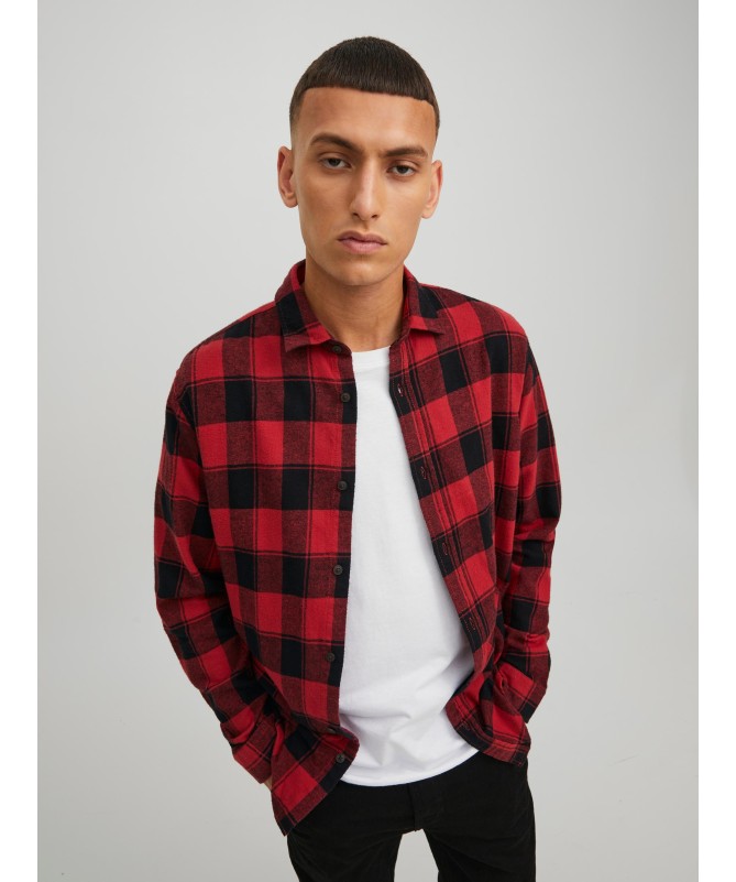 JACK & JONES ΑΝΔΡΙΚΟ ΚΑΡΟ ΠΟΥΚΑΜΙΣΟ - 7