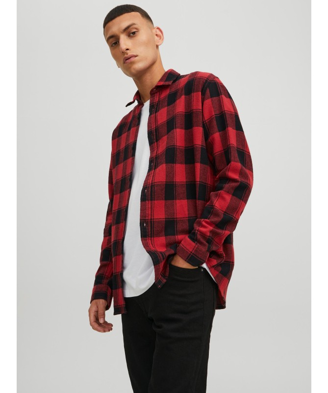 JACK & JONES ΑΝΔΡΙΚΟ ΚΑΡΟ ΠΟΥΚΑΜΙΣΟ - 8