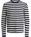 JACK AND JONES STRIPED NAVY - 12173974NAVY - 1
