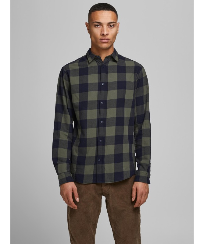JACK & JONES ΑΝΔΡΙΚΟ ΠΟΥΚΑΜΙΣΟ ΚΑΡΟ - 8