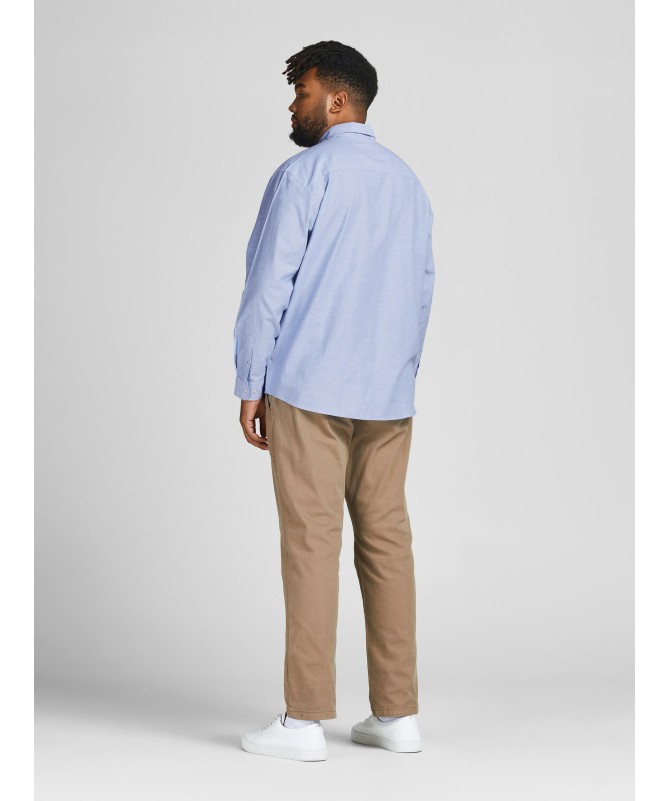 JACK & JONES PLUS FIT ΑΝΔΡΙΚΟ ΠΟΥΚΑΜΙΣΟ - 6