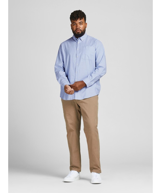 JACK & JONES PLUS FIT ΑΝΔΡΙΚΟ ΠΟΥΚΑΜΙΣΟ - 3