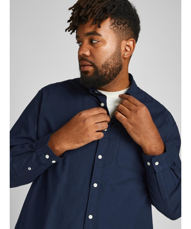 JACK & JONES PLUS FIT ΑΝΔΡΙΚΟ ΠΟΥΚΑΜΙΣΟ - 12