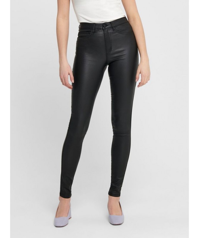 ONLROYAL HW ROCK COATED SKINNY FIT JEANS - 15159341 - 5