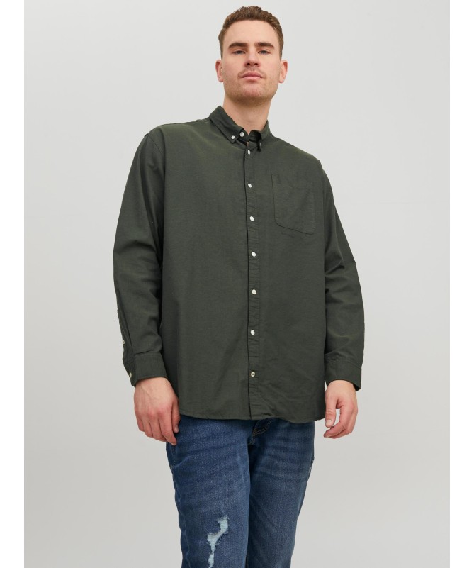 JACK & JONES PLUS FIT ΑΝΔΡΙΚΟ ΠΟΥΚΑΜΙΣΟ - 14