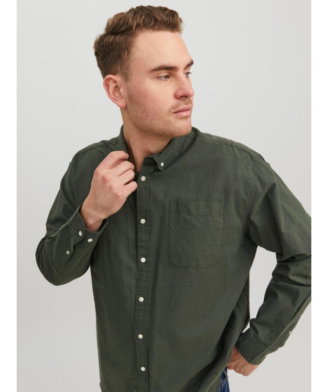 JACK & JONES PLUS FIT ΑΝΔΡΙΚΟ ΠΟΥΚΑΜΙΣΟ - 13