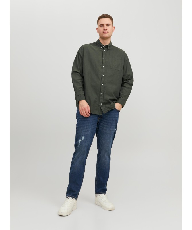 JACK & JONES PLUS FIT ΑΝΔΡΙΚΟ ΠΟΥΚΑΜΙΣΟ - 15