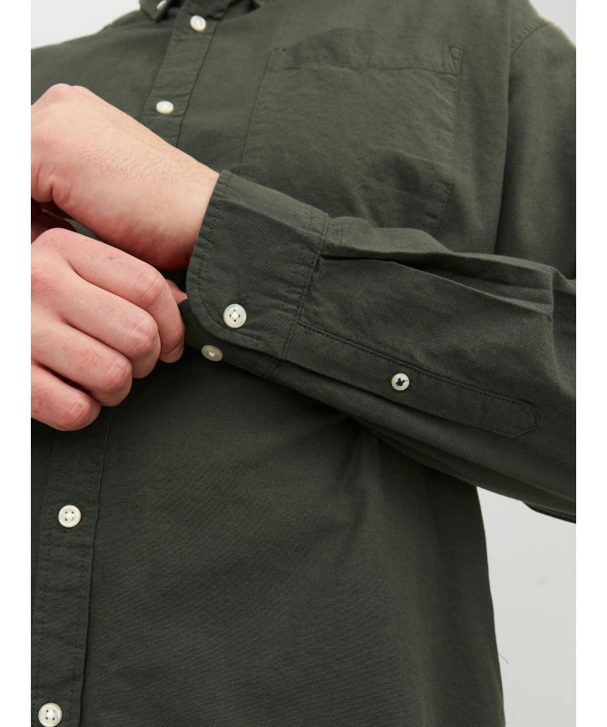 JACK & JONES PLUS FIT ΑΝΔΡΙΚΟ ΠΟΥΚΑΜΙΣΟ - 16