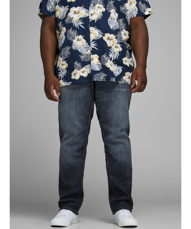 JACK & JONES PLUS FIT ΑΝΔΡΙΚΟ ΠΑΝΤΕΛΟΝΙ ΤΖΙΝ - 3
