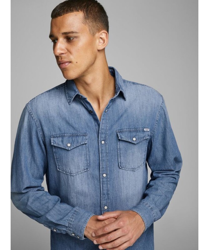 JACK & JONES ΑΝΔΡΙΚΟ ΠΟΥΚΑΜΙΣΟ - 12138115 - 14
