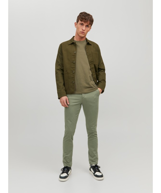 JACK & JONES ΑΝΔΡΙΚΟ ΠΑΝΤΕΛΟΝΙ CHINOS - 10