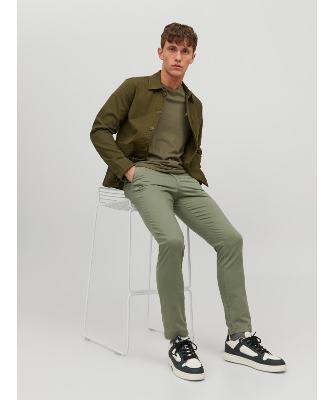 JACK & JONES ΑΝΔΡΙΚΟ ΠΑΝΤΕΛΟΝΙ CHINOS - 11