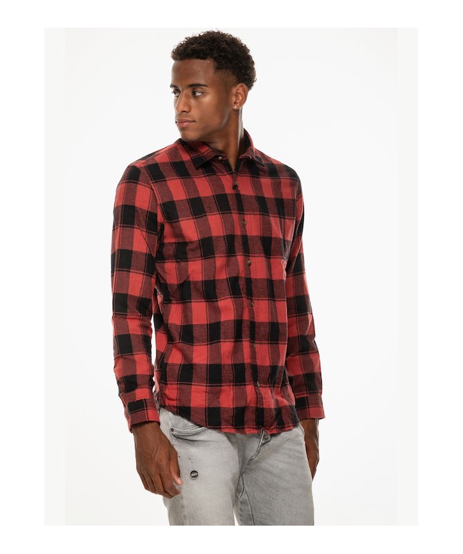 JACK & JONES ΠΟΥΚΑΜΙΣΟ ΚΑΡΟ ΑΝΔΡΙΚΟ - 1